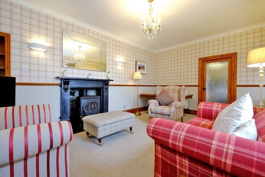 Sitting room with woodburning stove (fuel supplied)